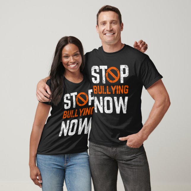 Stop Bullying Now Unity Day Orange Spread Kindness T-Shirt (Unisex)