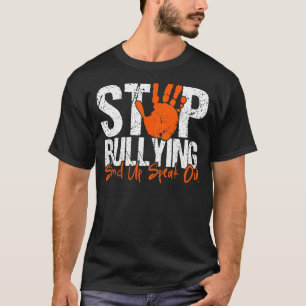 Stop Bullying Orange Stand Up Speak Out Unity Day T-Shirt