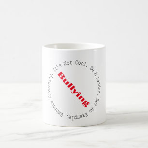 Stop Bullying-Outline Coffee Mug