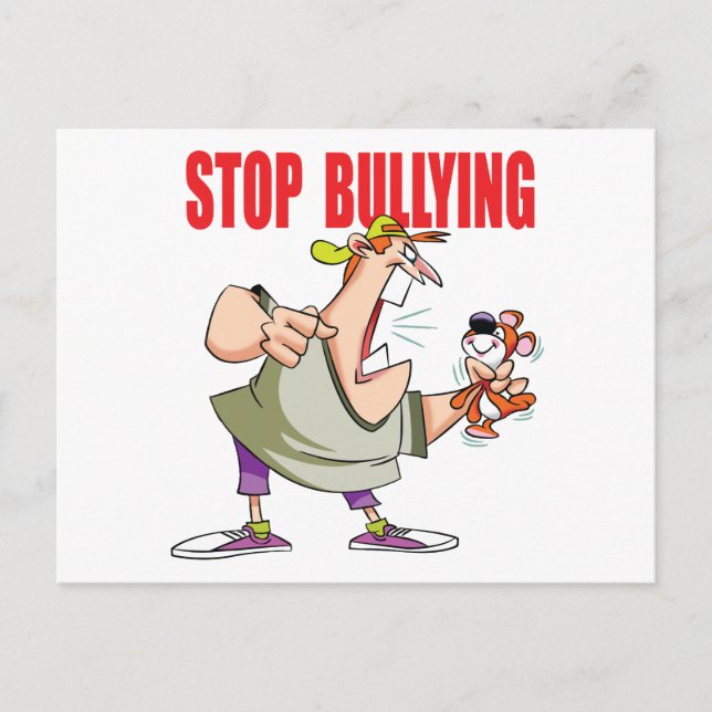 STOP BULLYING POSTCARD (Front)