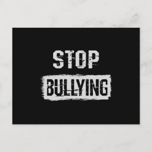 Stop Bullying Postcard