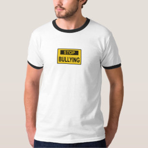 Stop Bullying Sign yellow T-Shirt
