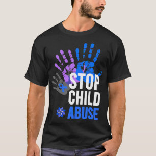 Stop Child Abuse - Child Abuse Prevention Awarenes T-Shirt