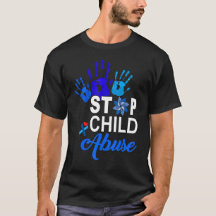 Stop Child Abuse Child Abuse Prevention Awareness  T-Shirt