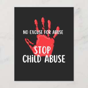 Stop Child Abuse Flyer