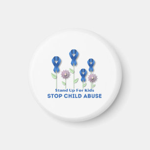 Stop Child Abuse  Magnet
