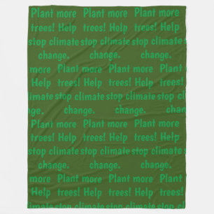 Stop Climate Change Blanket