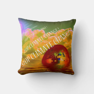 STOP CLIMATE CHANGE ! CUSHION