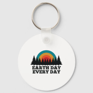 Stop Climate Change Save The Planet Earth Day Key Ring