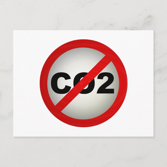 Stop CO2 Postcard (Front)