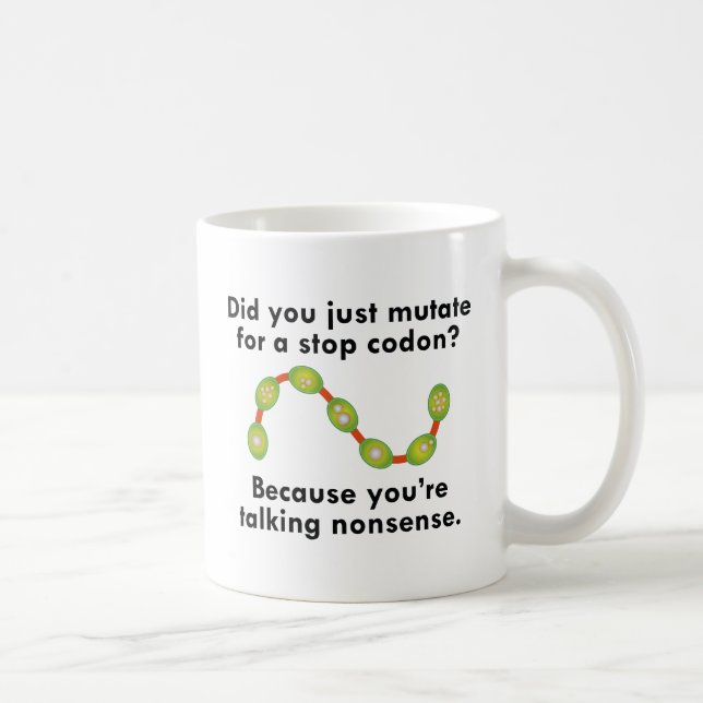 Stop Codon Coffee Mug (Right)