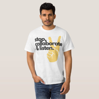 Stop, Collaborate & Listen Basic T-Shirt