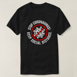 Stop CoronaVirus Covid19 Logo t shirts