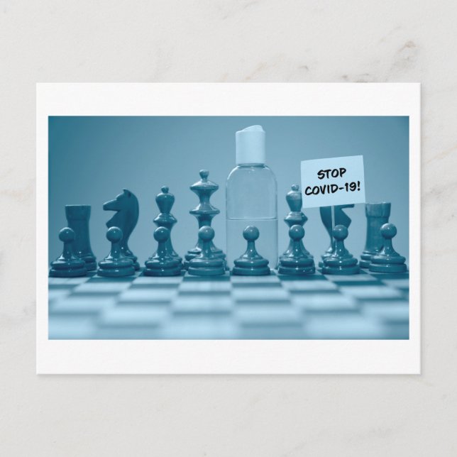 Stop Covid-19 postcard (Front)