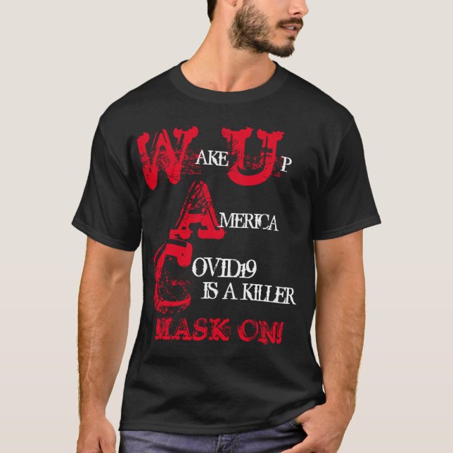 STOP COVID 19 T-Shirt (Front)