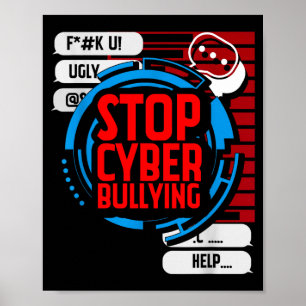 Stop cyber bullying _ choose kindness _ anti poster