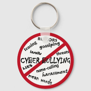 Stop Cyber Bullying Key Ring