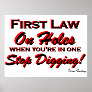 Stop Digging! Poster