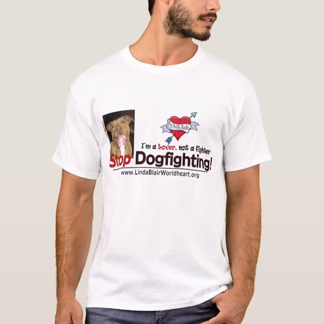 Stop Dogfighting Limited Tee (Front)