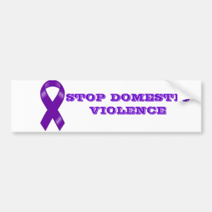 Stop Domestic Violence Bumper Sticker