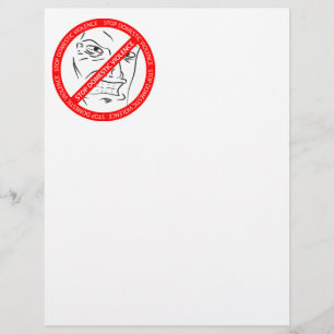 Stop domestic violence flyer