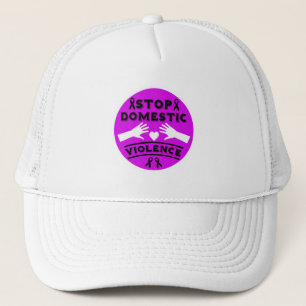 Stop Domestic Violence Trucker Hat