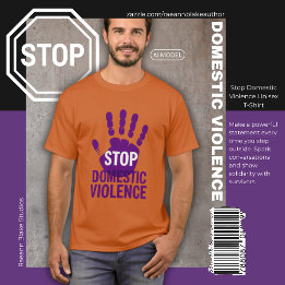 Stop Domestic Violence Unisex T-Shirt