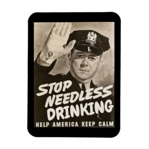 Stop Drinking Magnet