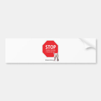 Stop Factory Farms Series 1 Bumper Sticker