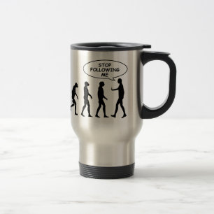 Stop Following Me Travel Mug