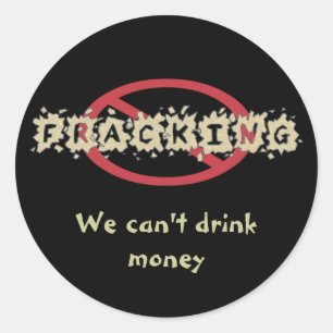 Stop Fracking Stickers