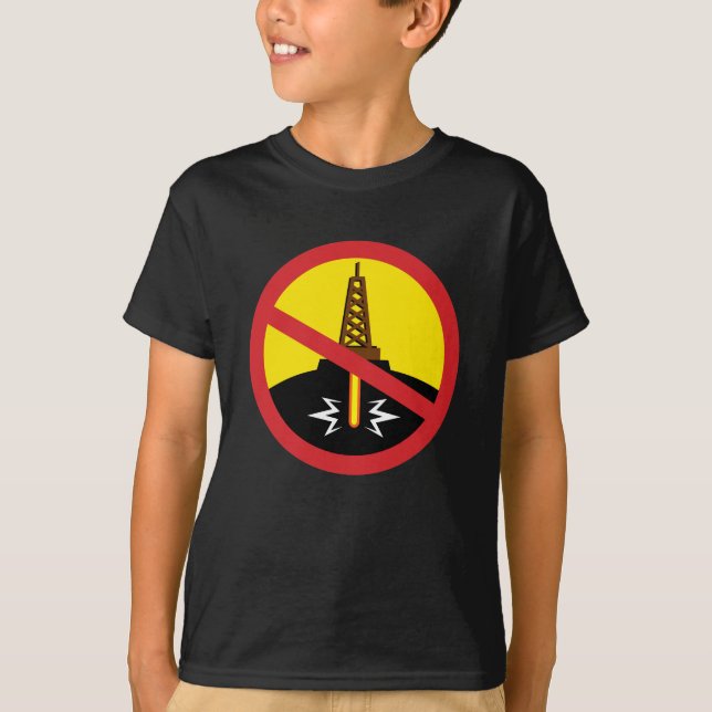 Stop Fracking T-Shirt (Front)
