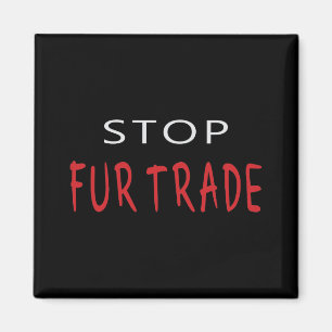 Stop Fur Trade Magnet