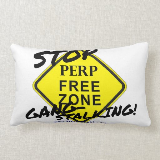 Image of Stop Gang-Stalking pillow