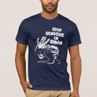 stop genocide in sudan (dark colour, unisex)