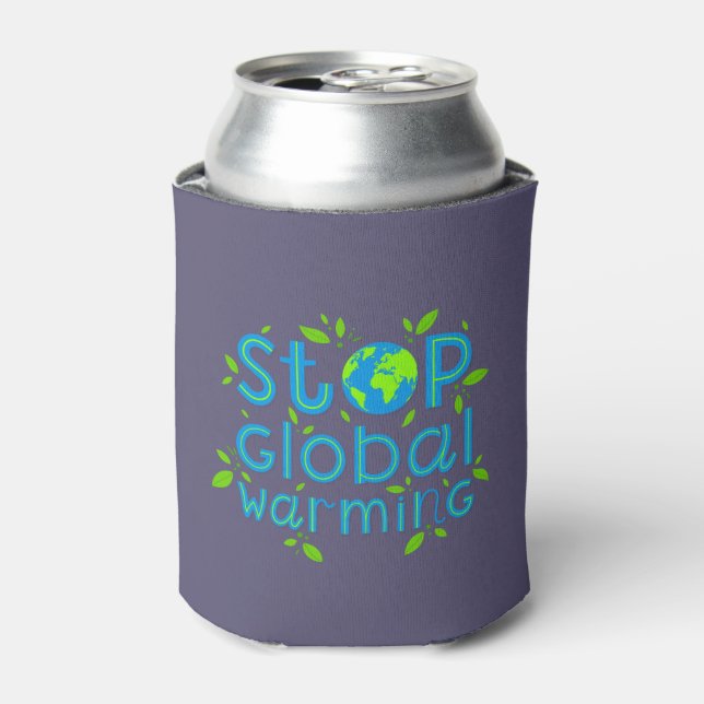 Stop Global Warming Can Cooler (Can Front)