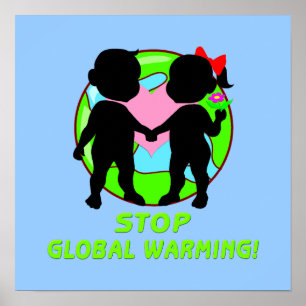 Stop Global Warming Poster