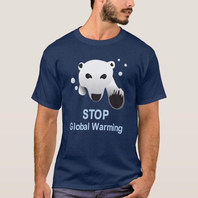 Stop Global Warming t-shirt (Front)