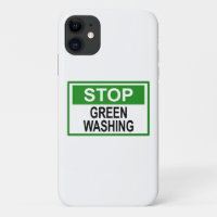 Stop Greenwashing Sign