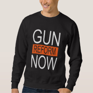 Stop Gun Awareness Day Wear Orange Enough End Gun Sweatshirt