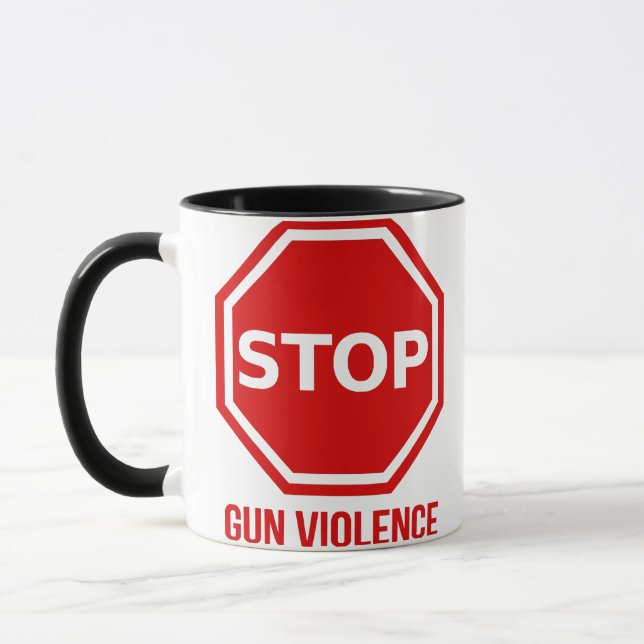 Stop Gun Violence Mug (Left)