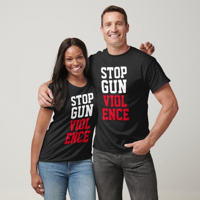 Stop gun violence political  T-Shirt (Unisex)
