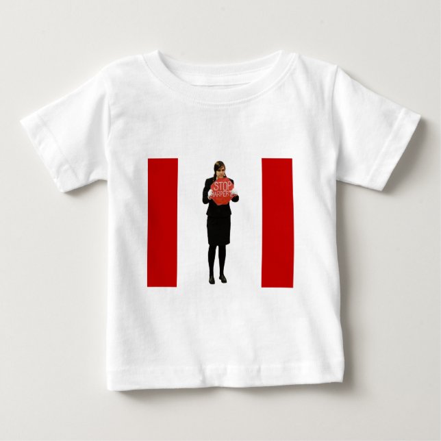 Stop Harper Baby T-Shirt (Front)