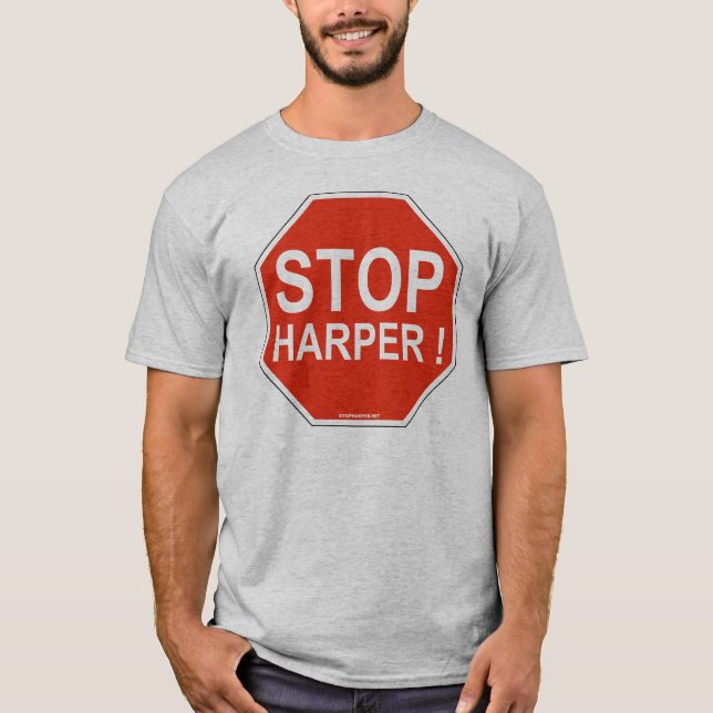 Stop Harper T-shirt (Front)