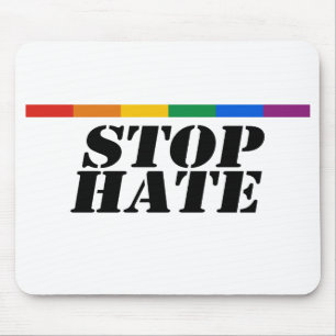 Stop Hate Mouse Mat
