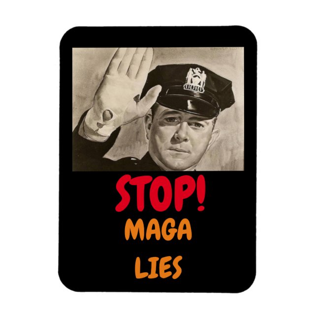 Stop Hate Speech, edit text magnet (Vertical)