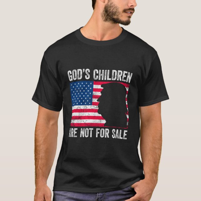 Stop Human Trafficking - God'S Children Are Not Fo T-Shirt (Front)