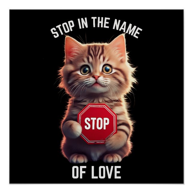 Stop In the Name of Love Poster (Front)