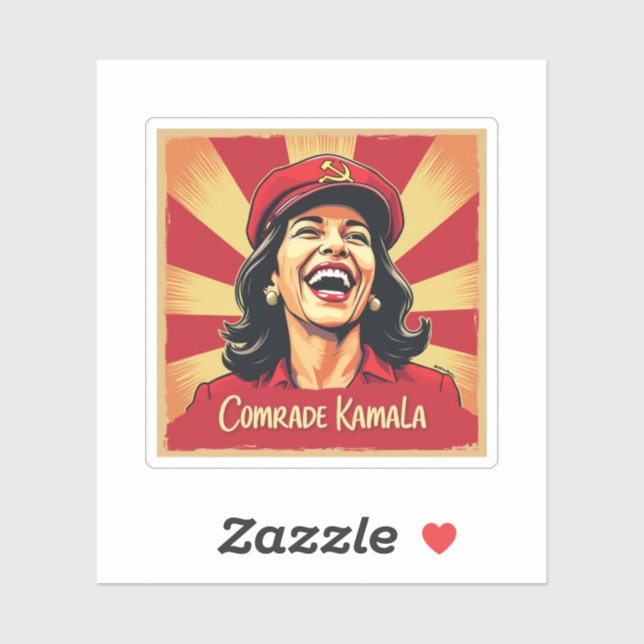 Stop Kamunism Harris Walz 2024 Comrade Kamala (Sheet)