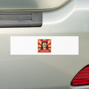 Stop Kamunism Harris Walz 2024 Comrade Kamala Bumper Sticker